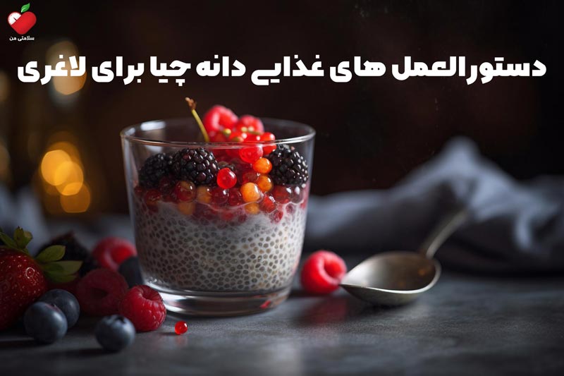 دستورالعمل های غذایی دانه چیا برای لاغری