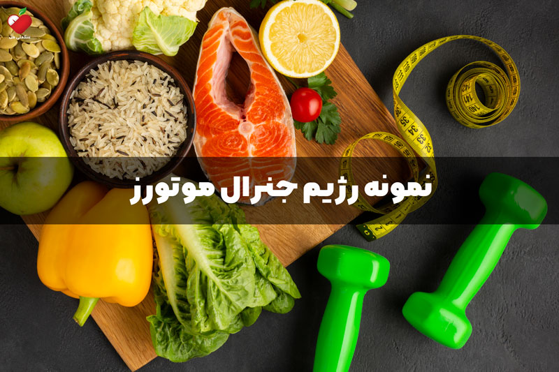 نمونه رژیم جنرال موتورز