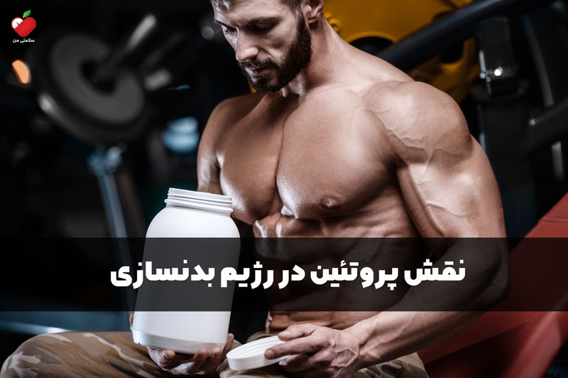 نقش پروتئین در رژیم بدنسازی