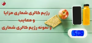 رژیم کالری شماری | مزایا و معایب و نمونه رژیم کالری شماری