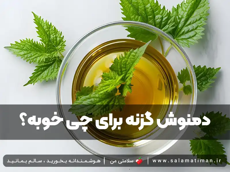 دمنوش گزنه برای چی خوبه